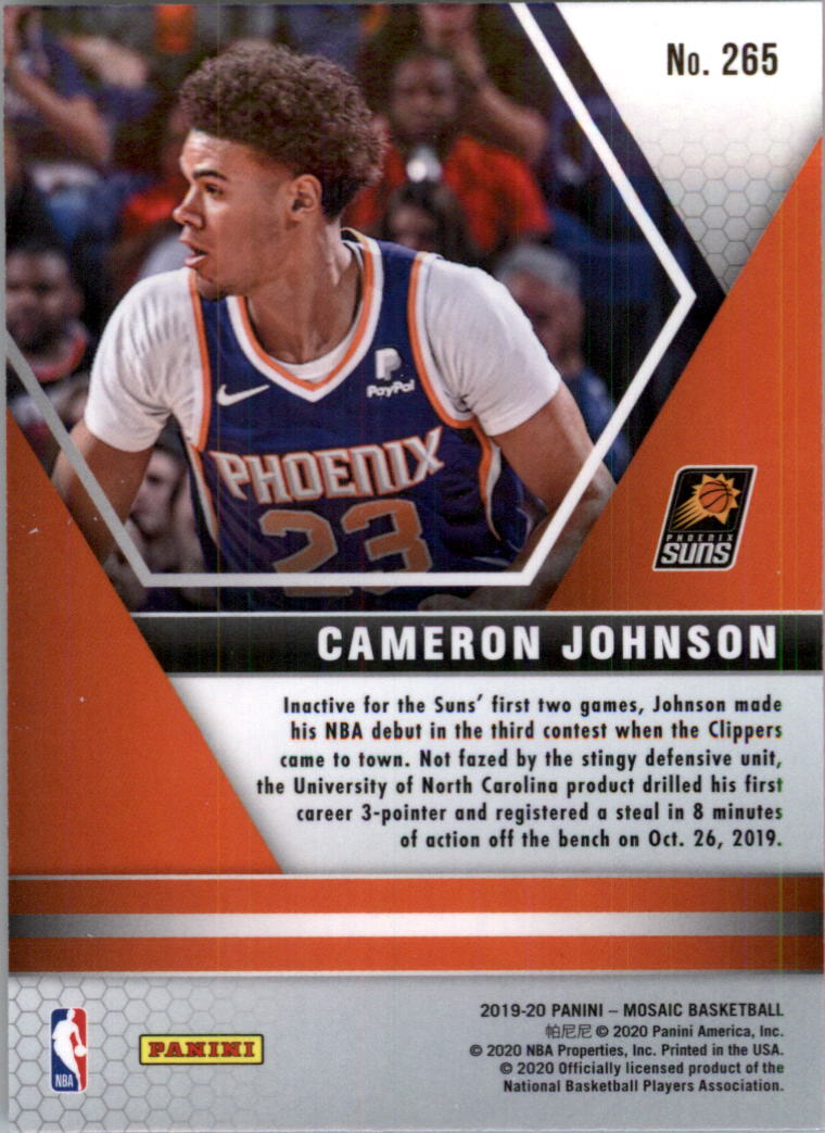 2019-20 Panini Mosaic Basketball Card Pick (Base) 101-300 - Picture 329 of 395