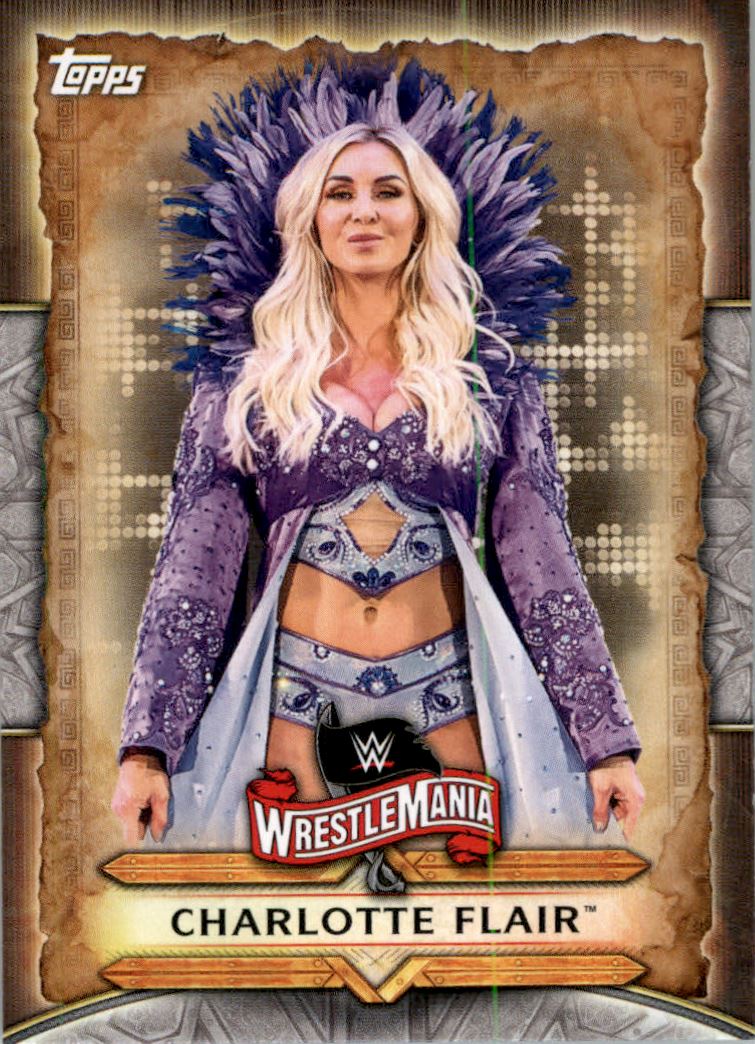 2020 Topps WWE Road to WrestleMania WrestleMania Roster #WM19 Charlotte Flair