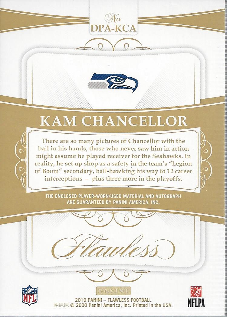 : 2014 Topps Valor #154 Kam Chancellor Seattle Seahawks