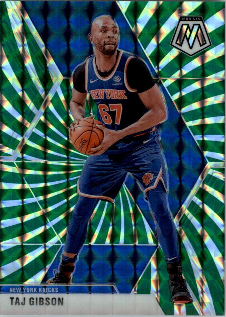 2019-20 Panini Mosaic #121 Taj Gibson New York Knicks Basketball Card 