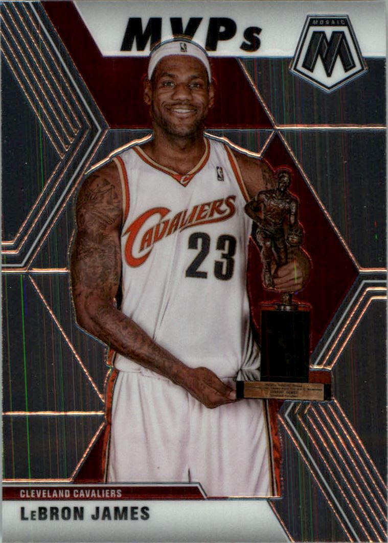 2019-20 Panini Mosaic #298 LeBron James MVP