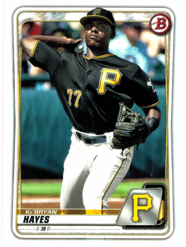  2021 Bowman #66 Ke'Bryan Hayes Pittsburgh Pirates