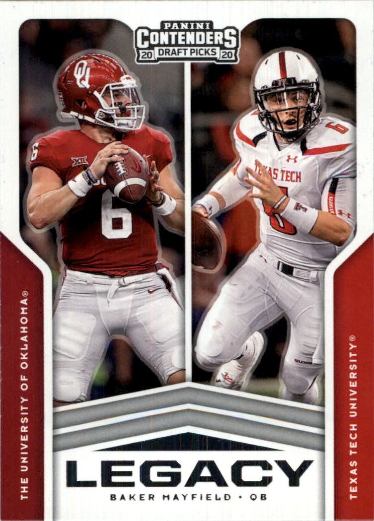 2020 Panini Contenders Draft Picks Legacy #12 Baker Mayfield