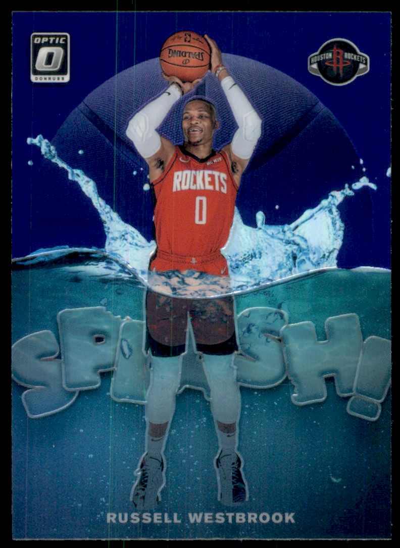 2019-20 Donruss Optic Splash! Purple #10 Russell Westbrook