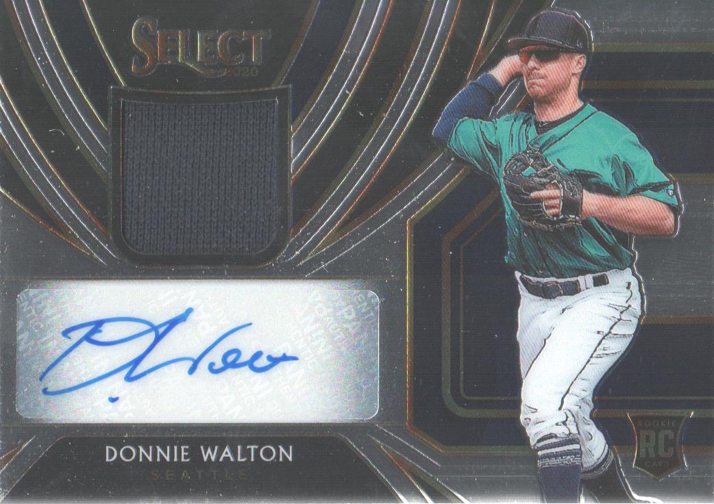 2020 Select Rookie Jersey Autographs #55 Donnie Walton/209