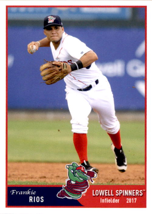 2017 Lowell Spinners Grandstand 30 Frankie Rios NM