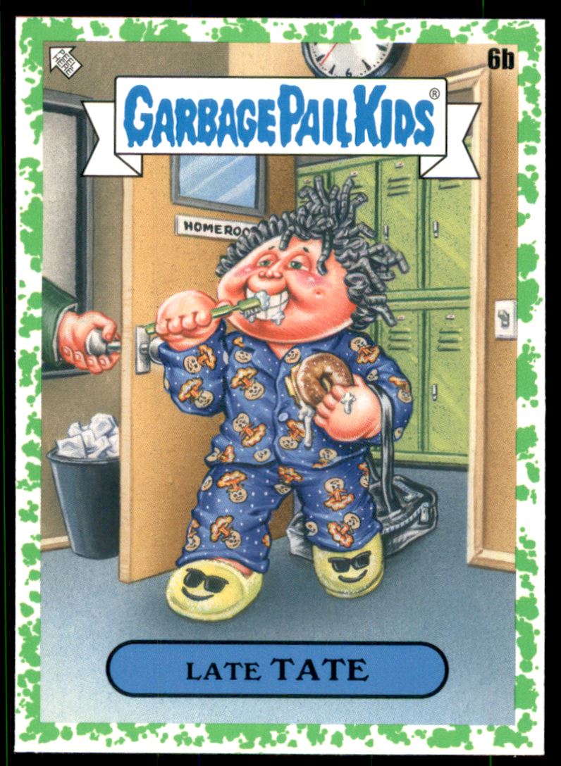 2020 Garbage Pail Kids Late to School Booger #6b Late Tate ...