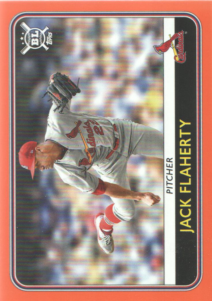 2020 topps big league baseball orange 126 jack flaherty