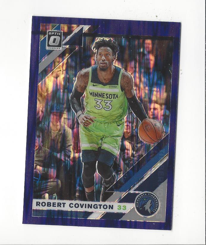 2019-20 Donruss Optic Purple Shock #121 Robert Covington