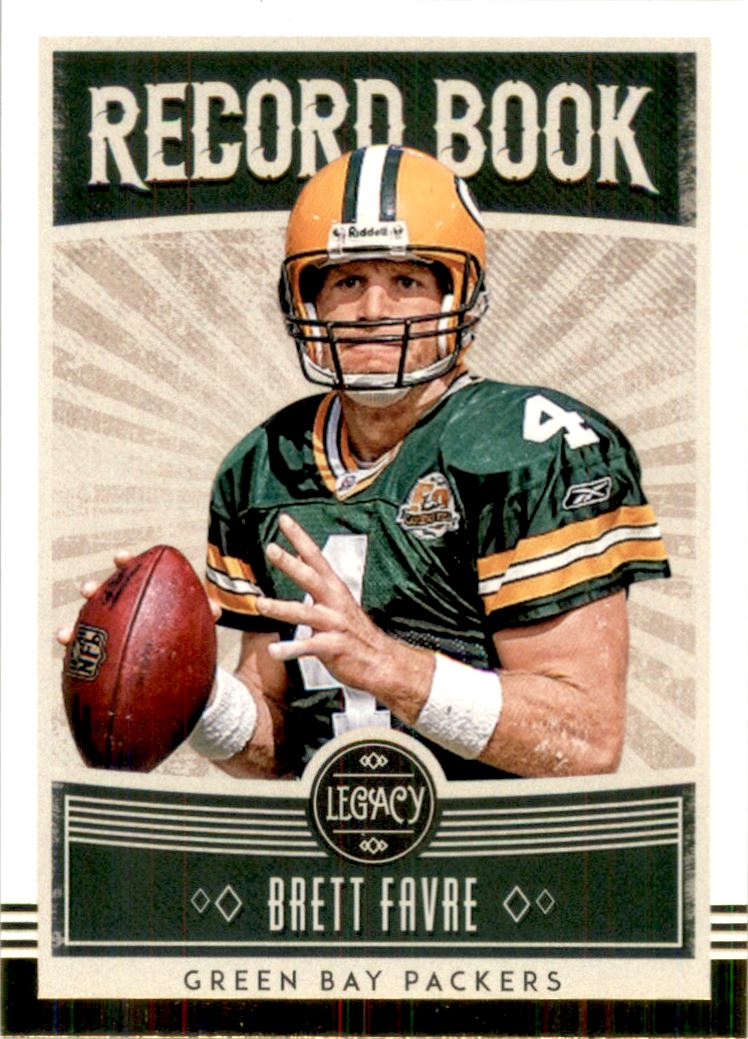 2020 Panini Legacy Record Book #19 Brett Favre