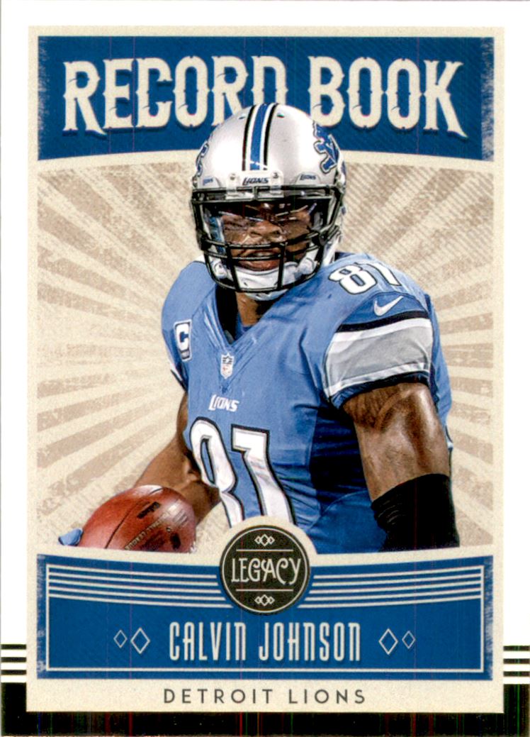 2020 Panini Legacy Record Book #27 Calvin Johnson