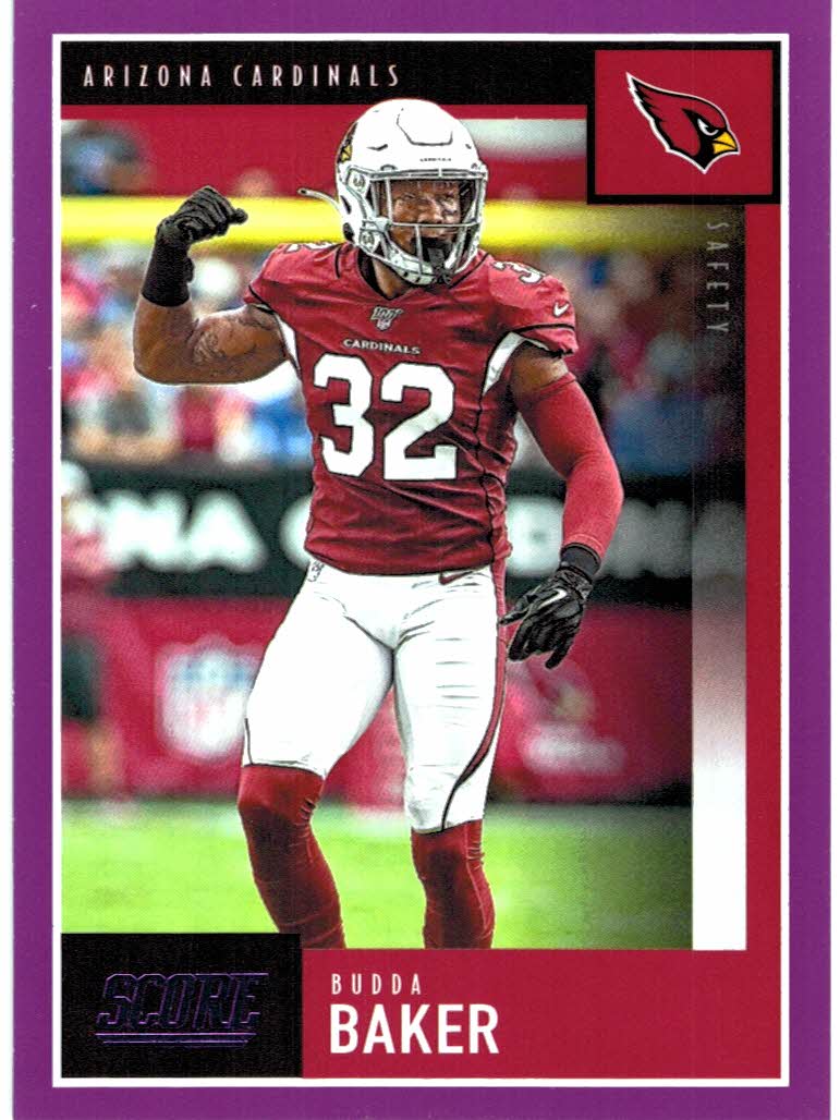 : 2019 Score Red Football #291 Budda Baker Arizona