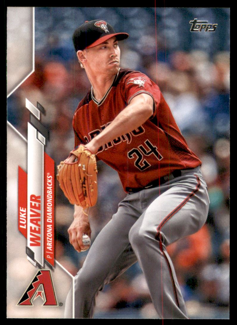 2020 Topps #354 Luke Weaver - NM-MT