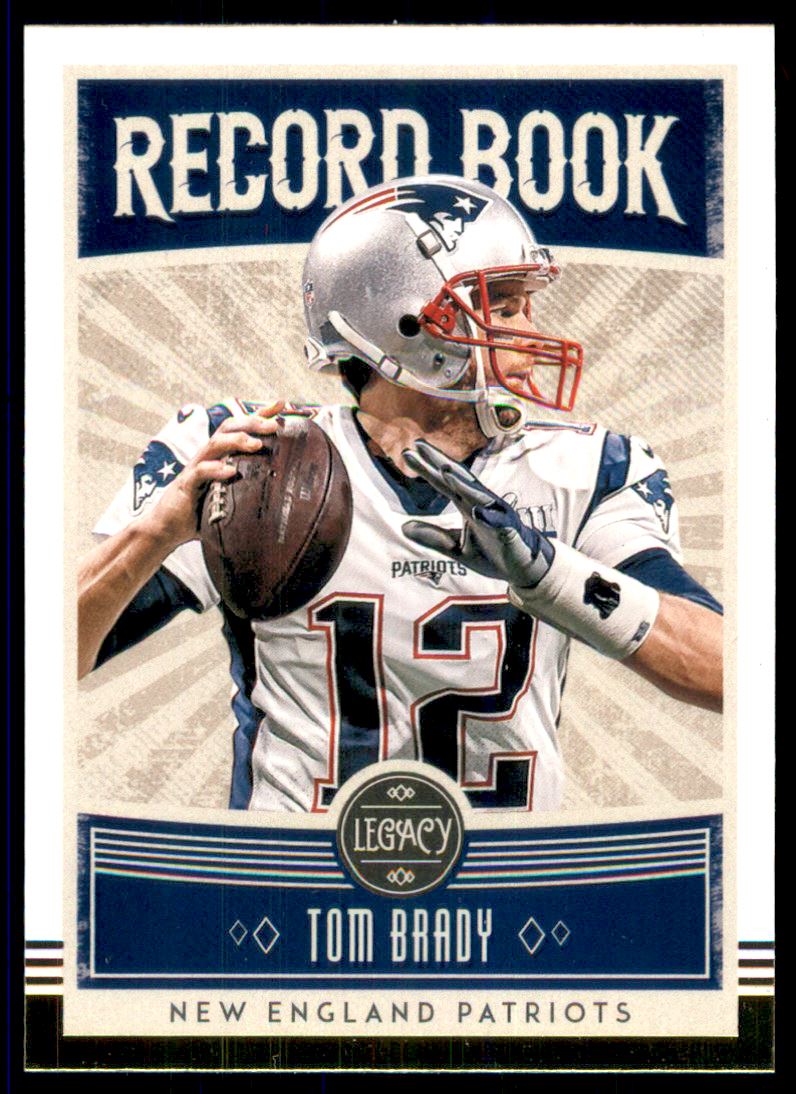 2020 Legacy Football Record Book #13 Tom Brady  