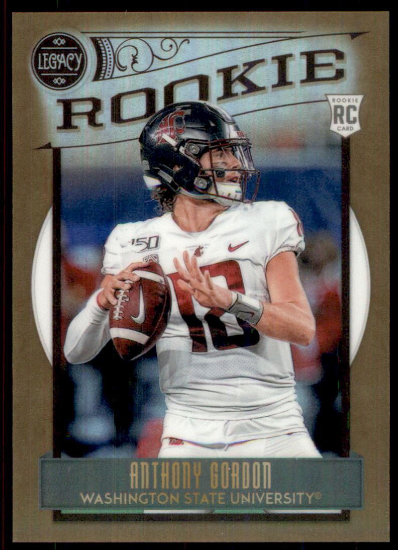 2020 Panini Legacy Premium Edition Bronze #183 Anthony Gordon
