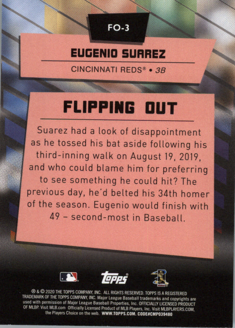 2020 Topps Big League Baseball Flipping Out Insert Cards - Picture 7 of 31