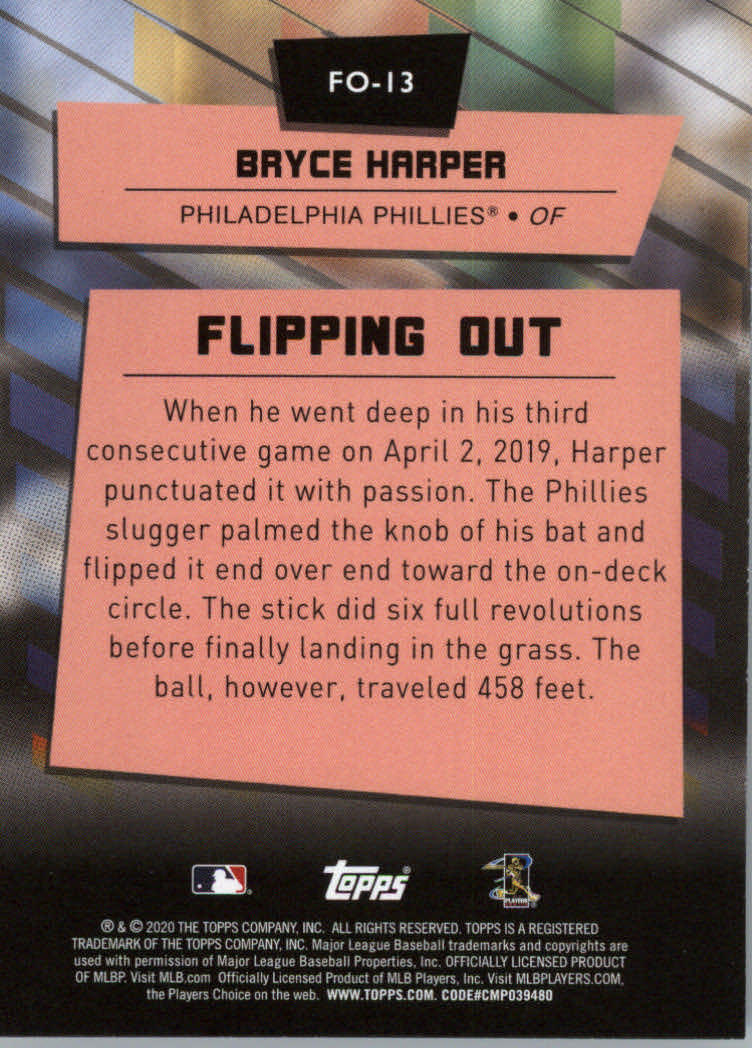 2020 Topps Big League Baseball Flipping Out Insert Cards - Picture 27 of 31