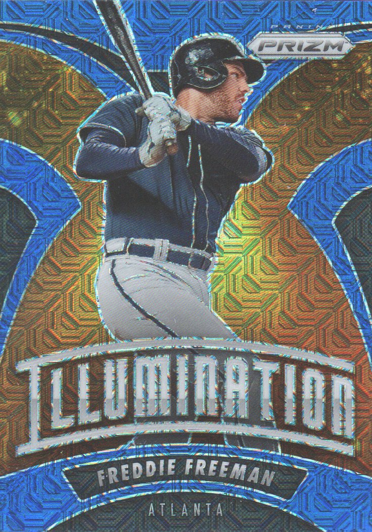 2020 Panini Prizm Baseball Illumination Blue Mojo #I-7