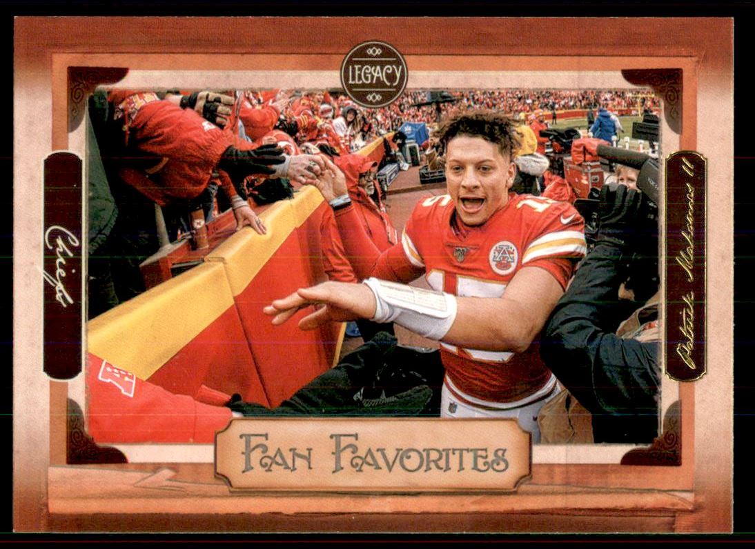 2020 Panini Legacy Fan Favorites #4 Patrick Mahomes II