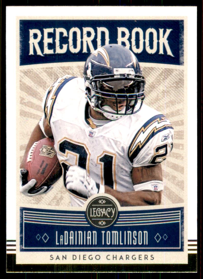 2020 Panini Legacy Record Book #3 LaDainian Tomlinson