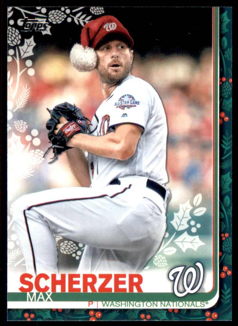 2019 Topps Walmart Holiday Photo Variations #HW50 Max ...