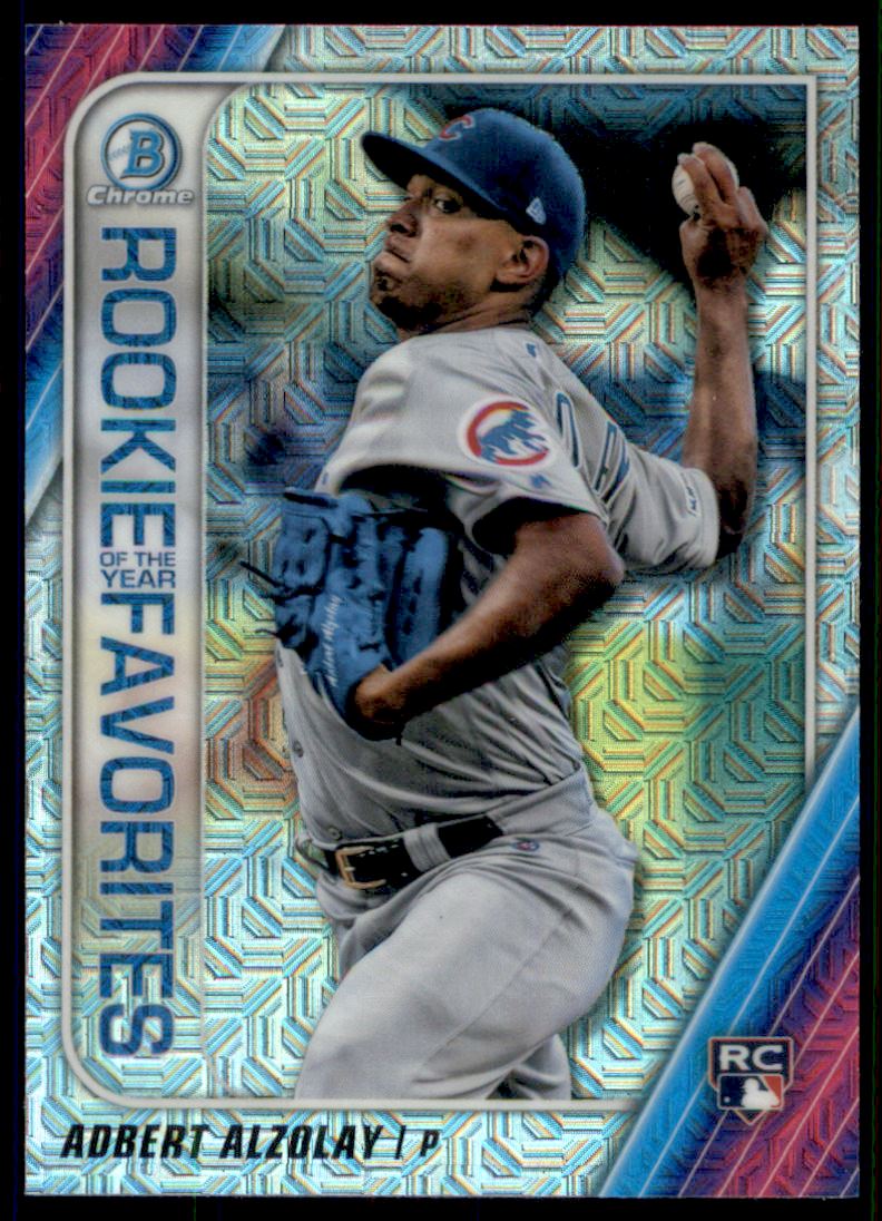 Adbert Alzolay 2020 Bowman Chrome Rookie Card