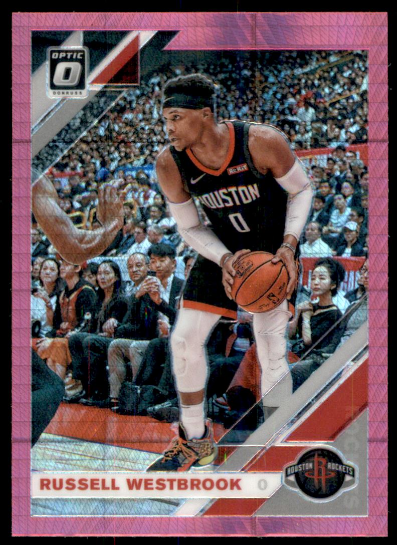 2019-20 Donruss Optic Hyper Pink #58 Russell Westbrook