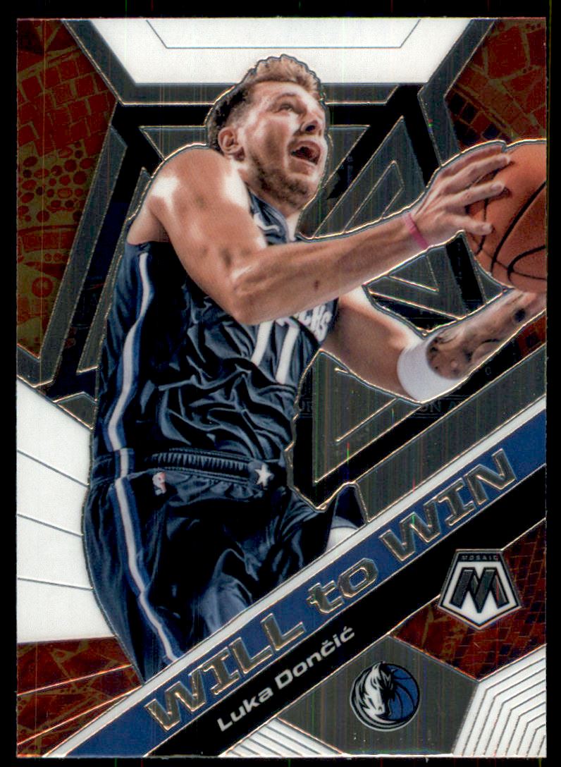2019-20 Panini Mosaic Will to Win #13 Luka Doncic