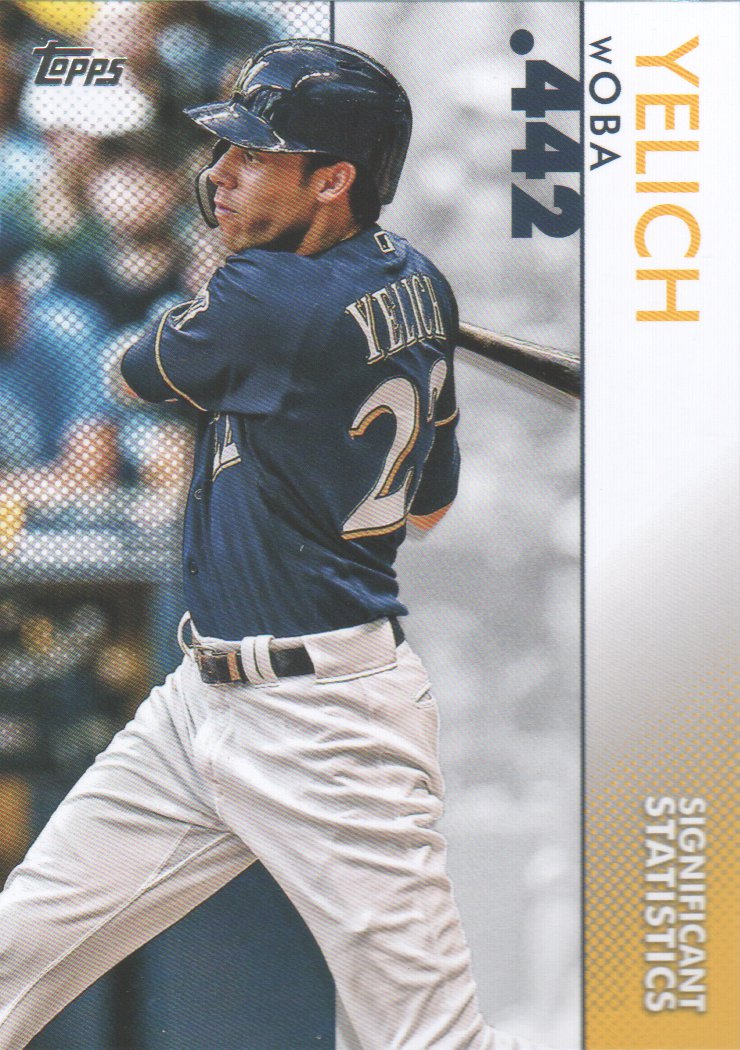 2020 Topps Significant Statistics #SS14 Christian Yelich - NM-MT