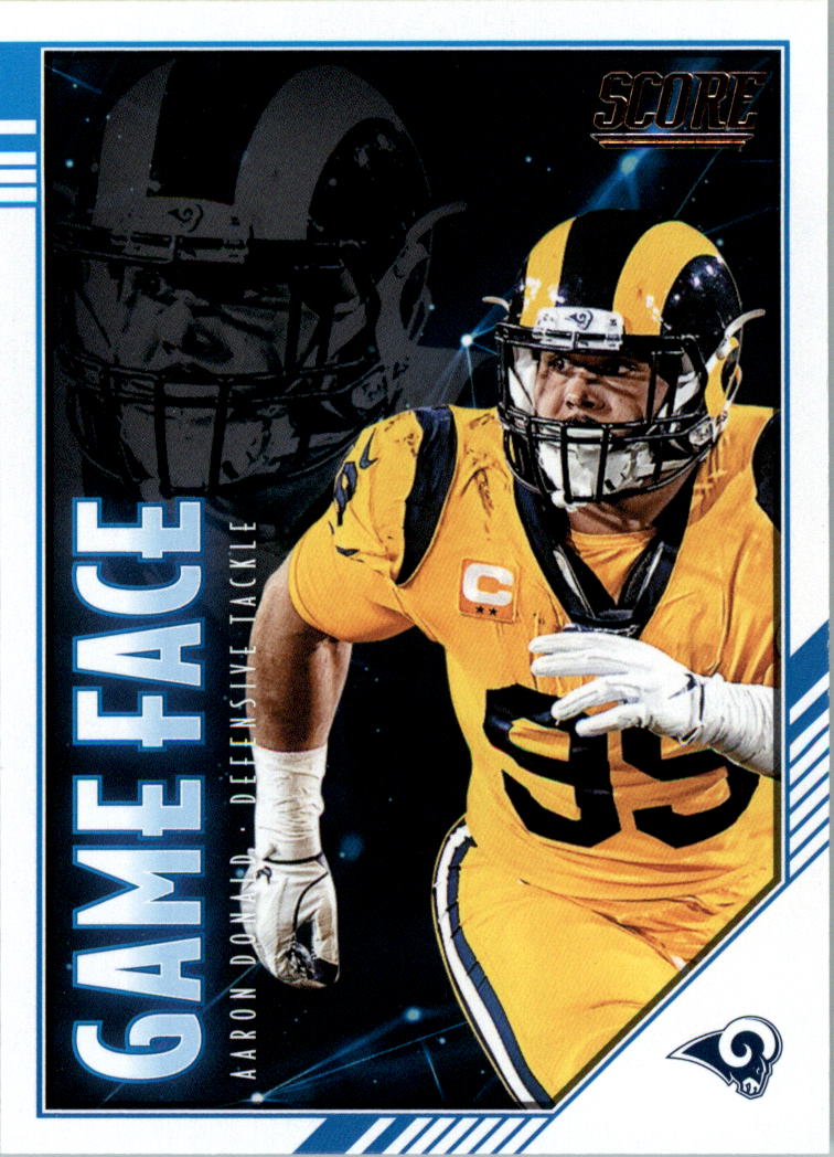 2020 Score Game Face Football Card Pick (Inserts)