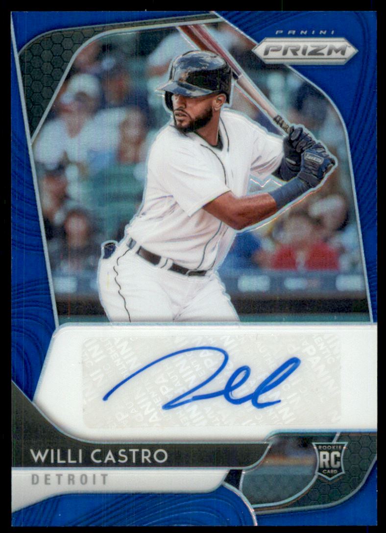 Willi Castro Autographed Card 