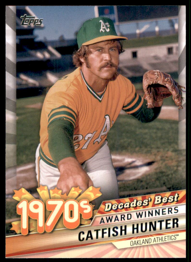 2020 Topps Decades' Best Series 2 #DB40 Catfish Hunter