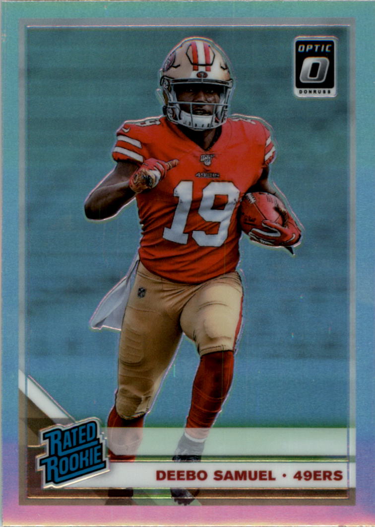 DEEBO SAMUEL 2019 Donruss Rookie Football Card 