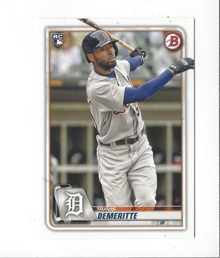 2020 Bowman #16 Travis Demeritte RC