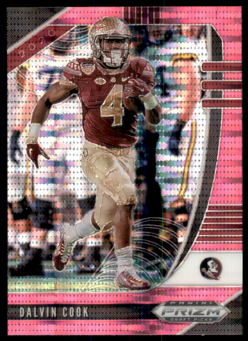 2020 Panini Prizm Draft Picks Prizms Pink Pulsar #21 Dalvin Cook
