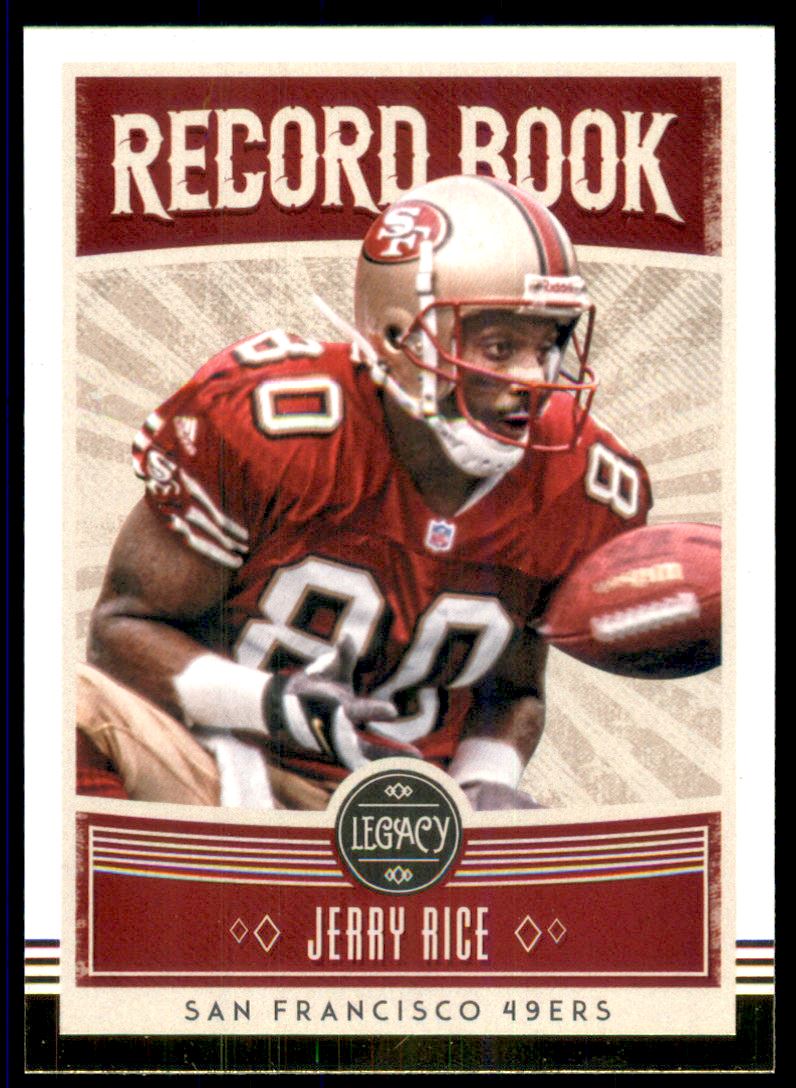 2020 Panini Legacy Record Book #17 Jerry Rice