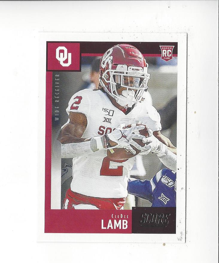 2020 Score #416 CeeDee Lamb RC