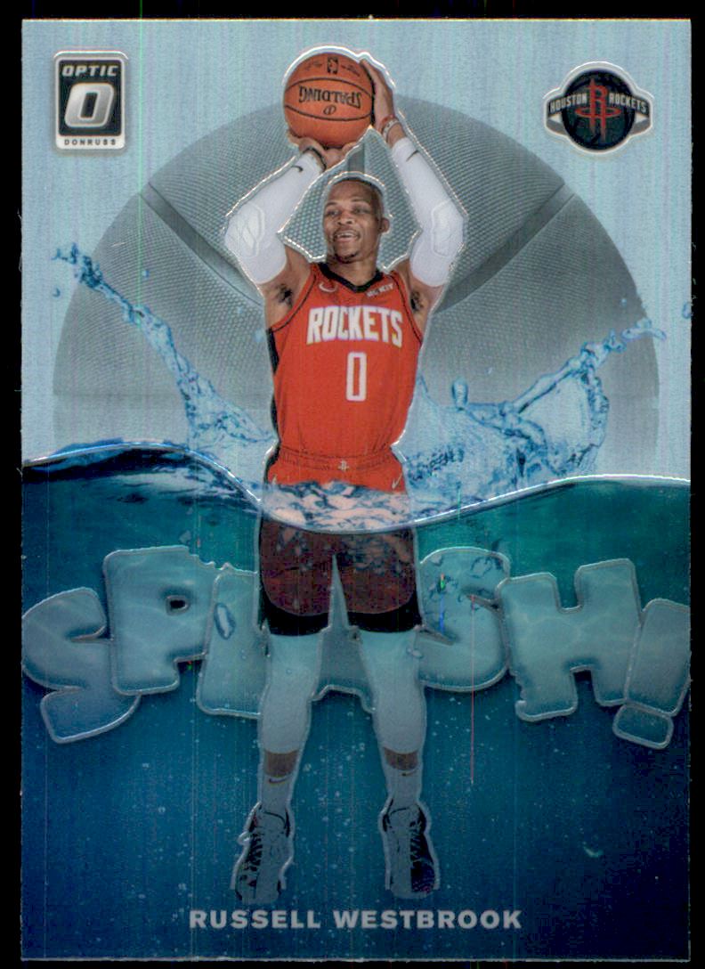 2019-20 Donruss Optic Splash! Holo #10 Russell Westbrook
