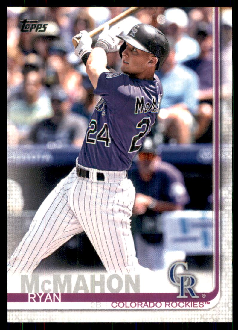  2019 Topps #439 Ryan McMahon Colorado Rockies Baseball