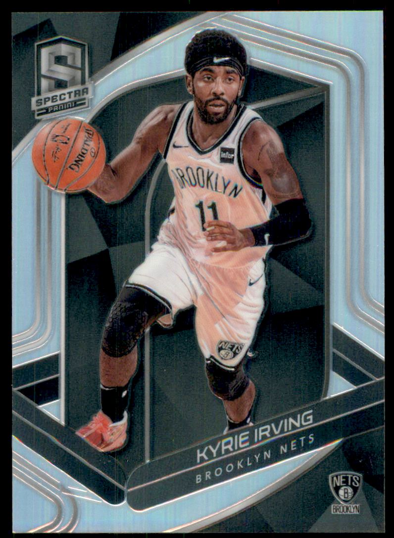 2019-20 Panini Spectra Variations Silver #75 Kyrie Irving on 