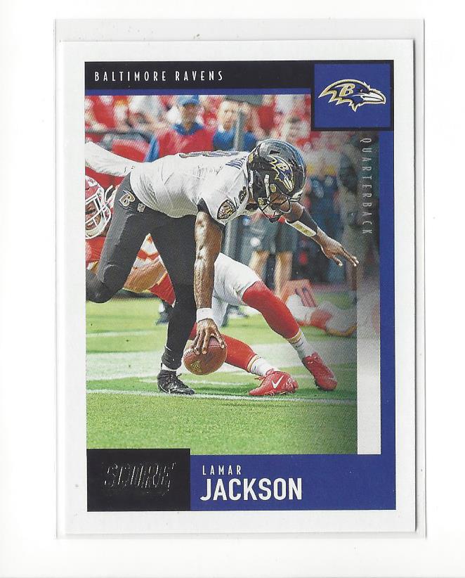 2020 Score #44 Lamar Jackson