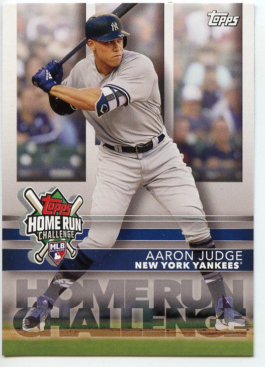 2020 Topps Home Run Challenge Code Cards Series 2 HRC11 Aaron Judge NM