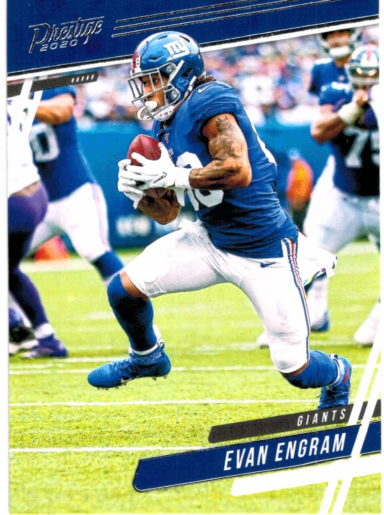 : 2019 Score #178 Evan Engram NY Giants NFL Football