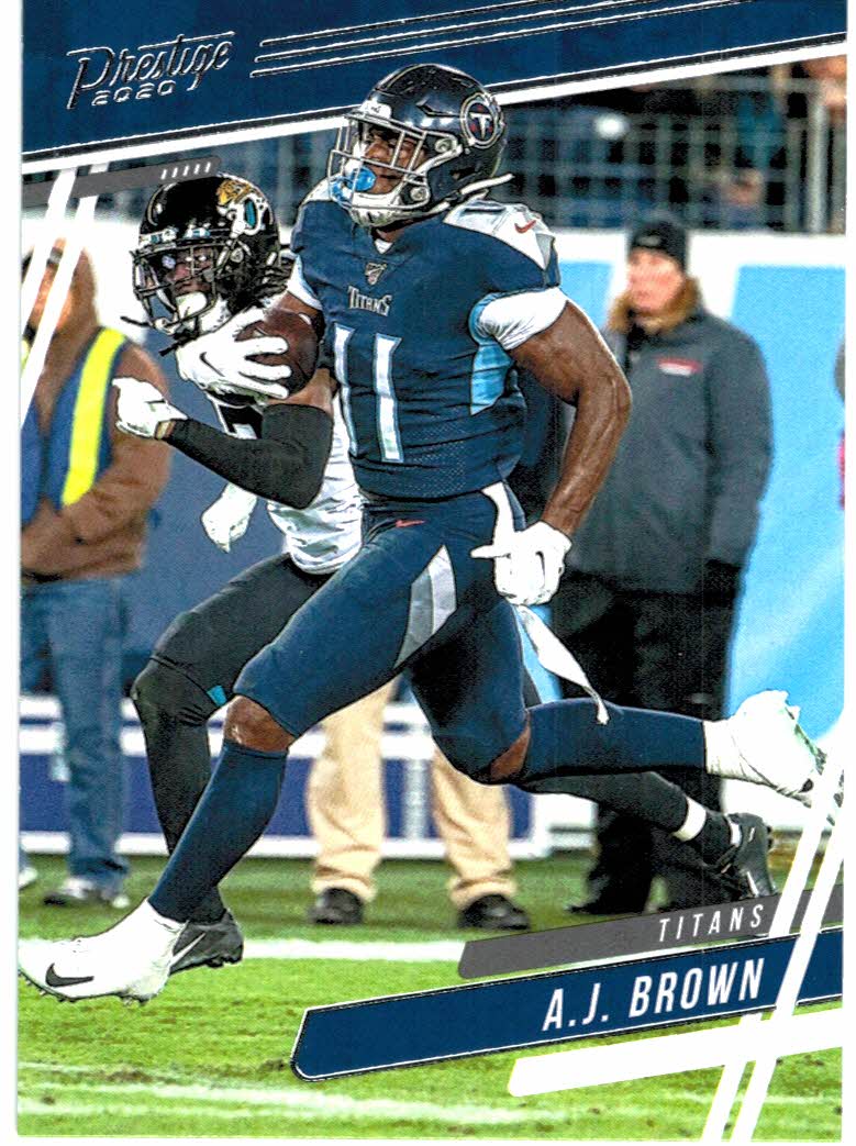 2021 Panini Absolute A.J. Brown Tennessee Titans #99