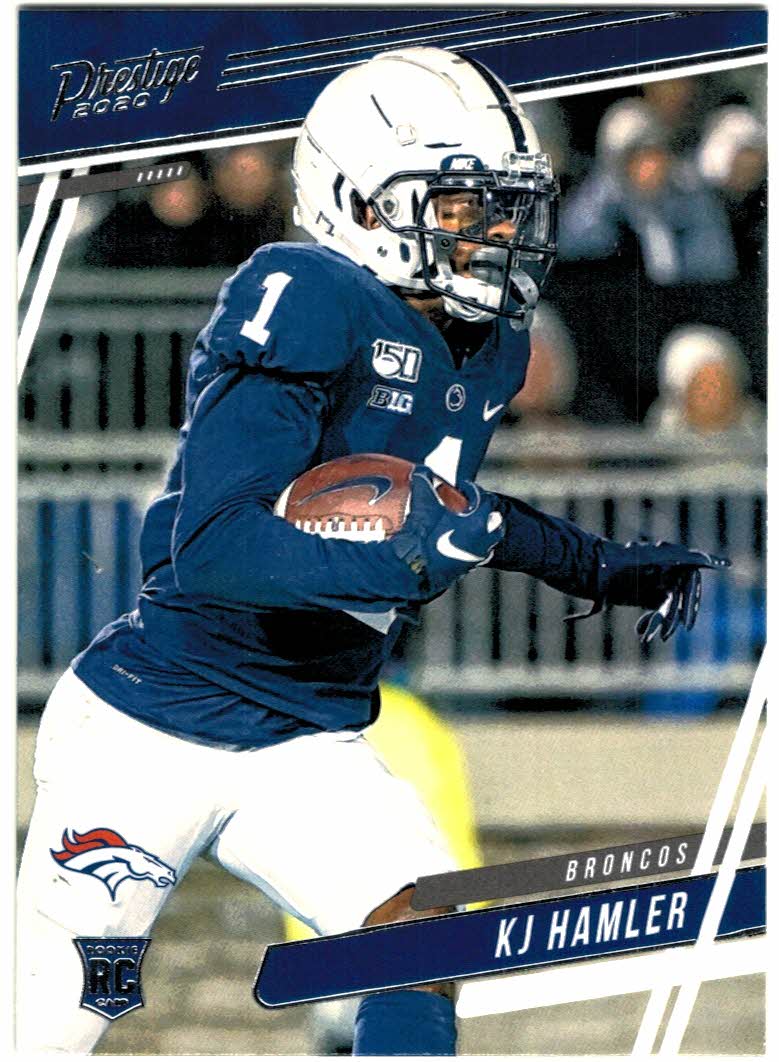 2020 Absolute Signature Rookies #104 Albert Okwuegbunam RC BRONCOS!