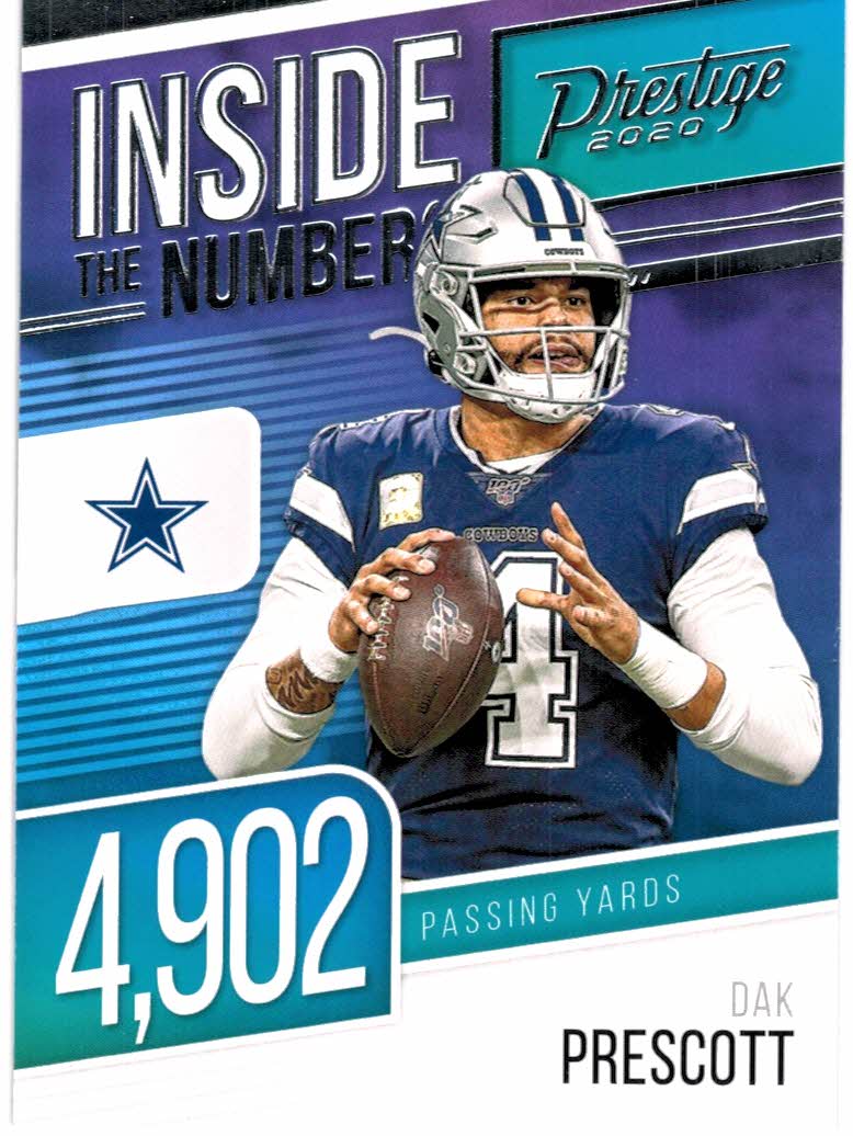 2021 Panini Mosaic Touchdown Masters Dak Prescott Dallas Cowboys #49