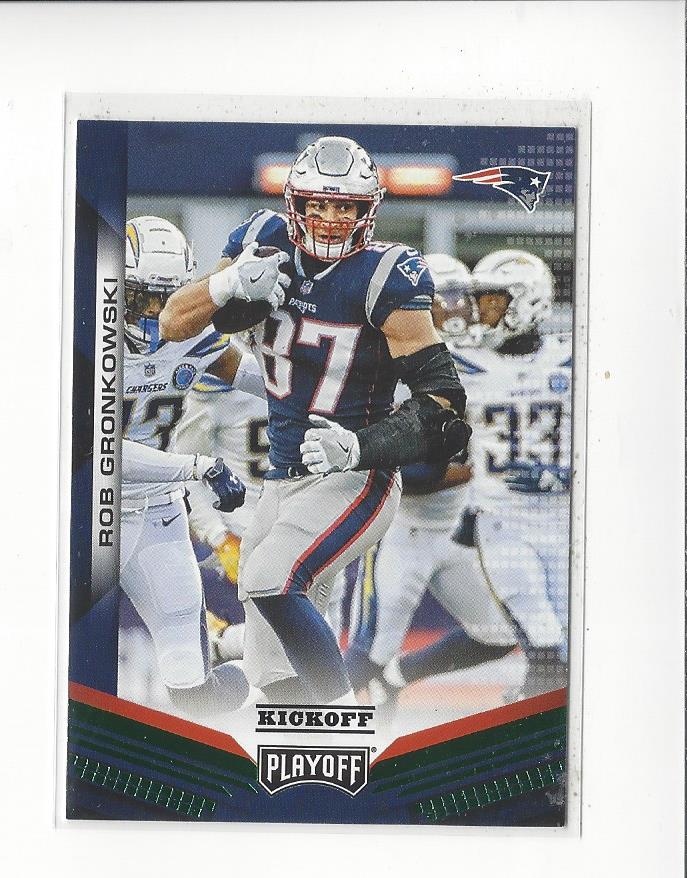 2019 Playoff Kickoff #5 Rob Gronkowski