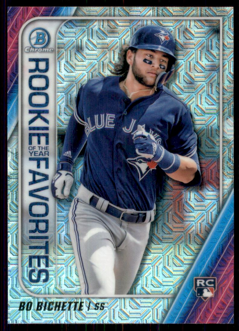 2020 Bowman Chrome Mega Box Rookie of the Year Favorites Refractors # ...