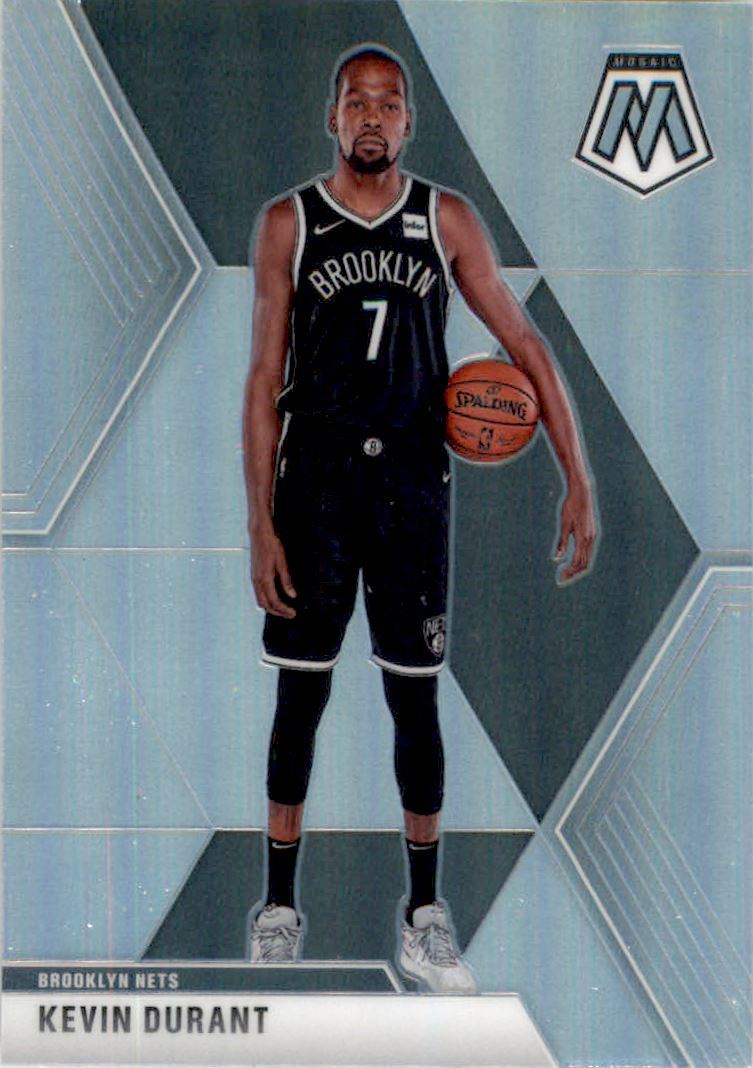 2019-20 Panini Mosaic Silver #1 Kevin Durant