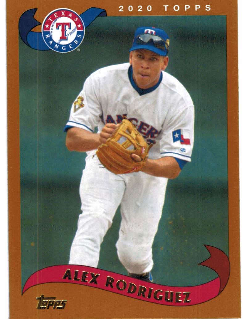  2020 Topps Archives #264 Alex Rodriguez NM-MT Texas